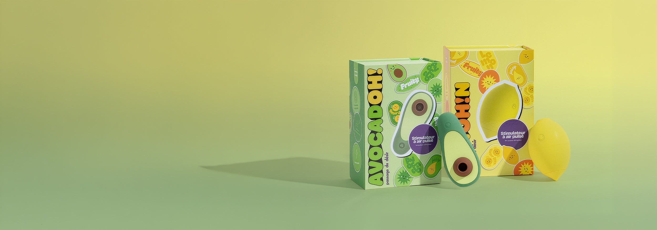 AvocadOh! et LemOh!n : des stimulateurs surprenants